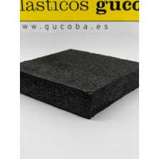 ESPUMA POLICEL P-2 NEGRO 2.750X600X27 MM