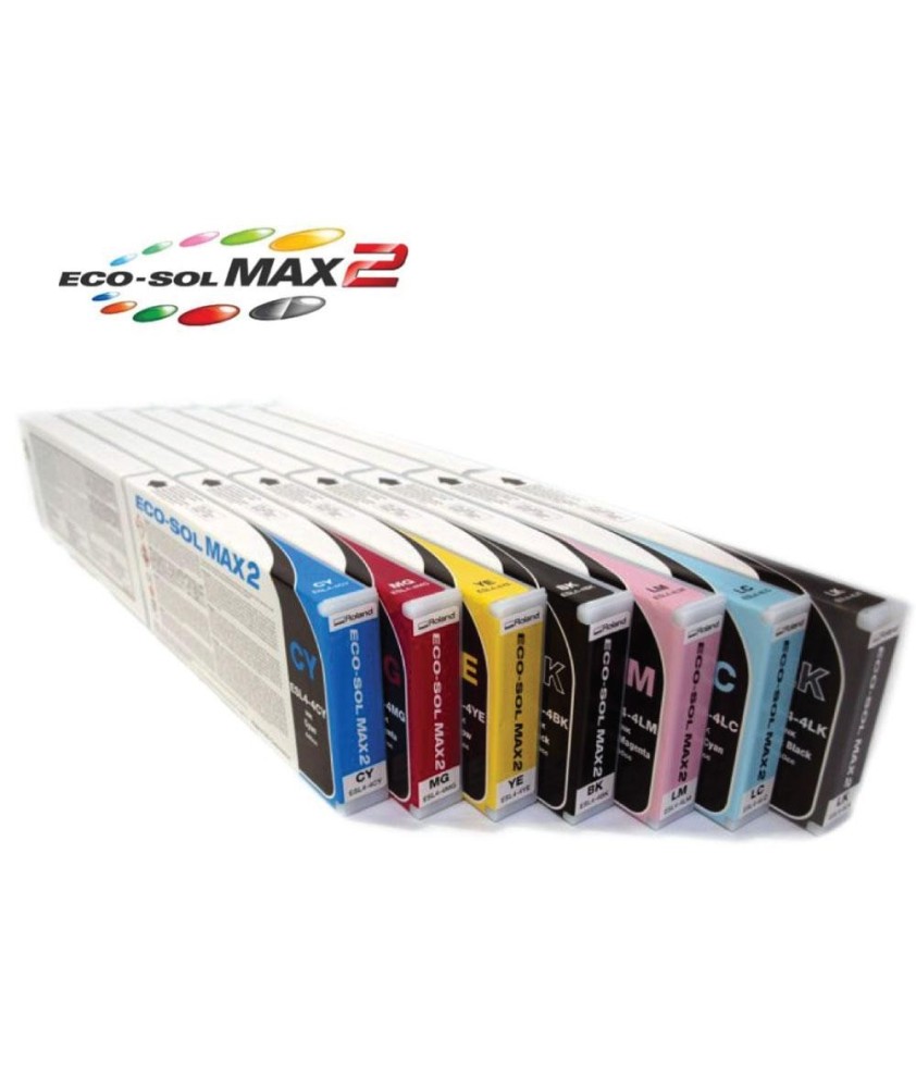 TINTAS ROLAND ECO SOL MAX 2