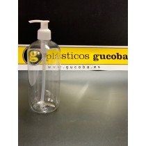 BOTELLA PET + DOSIFICADOR 500 ML