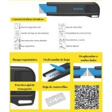 CUTTER SEGURIDAD MARTOR SECUNORM 175