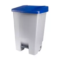 CONTENEDOR 80 LITROS CON RUEDAS Y ASA
