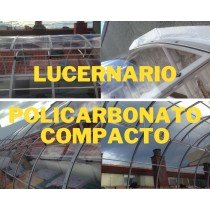 Lucernario Policarbonato Compacto Incoloro