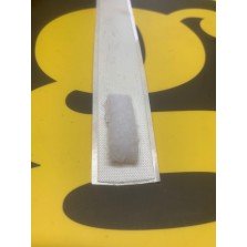 CINTA VELCRO ADHESIVO HOOK ( GANCHO ) BLANCO 20 MMX25MTS