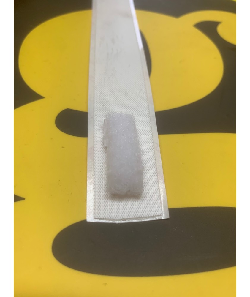 CINTA VELCRO ADHESIVO HOOK ( GANCHO ) BLANCO 20 MMX25MTS
