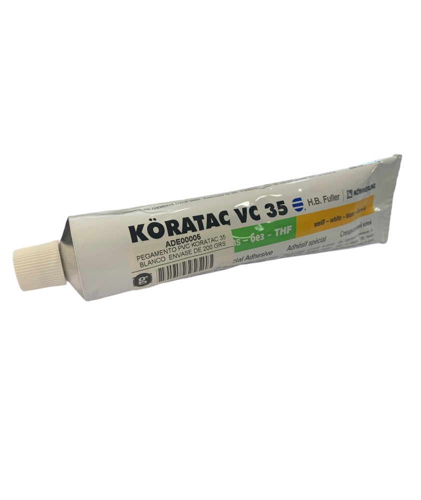 PEGAMENTO PARA PVC KORATAC VC 35 BLANCO