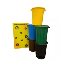 CUBO DE ALTA RESISTENCIA EN COLORES CAP. 100LTRS