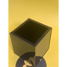 Cubo Metacrilato Negro