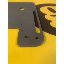 Fabricación de Piezas a medida para máquina PVC gris 5mm