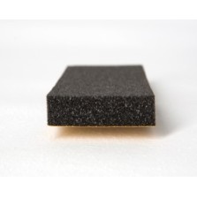 ESPUMA POLICEL18 NEGRO ADHE 1000X40X10MM