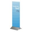 SOPORTE PIE PANELFIX ACERO 350MMX500MM
