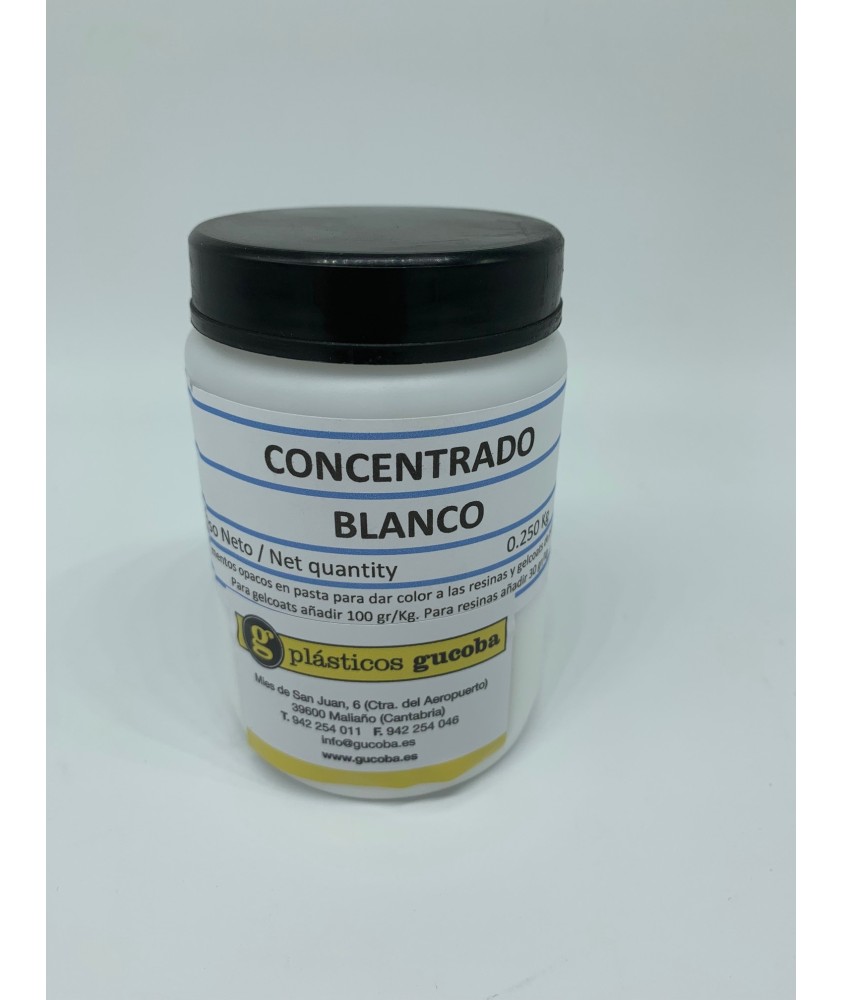 PASTA CONCENTRADA BLANCO 30 SCOTT BADER 250 GRS PASTA CONCENTRADA BLANCO 30 SCOTT BADER 250 GRS