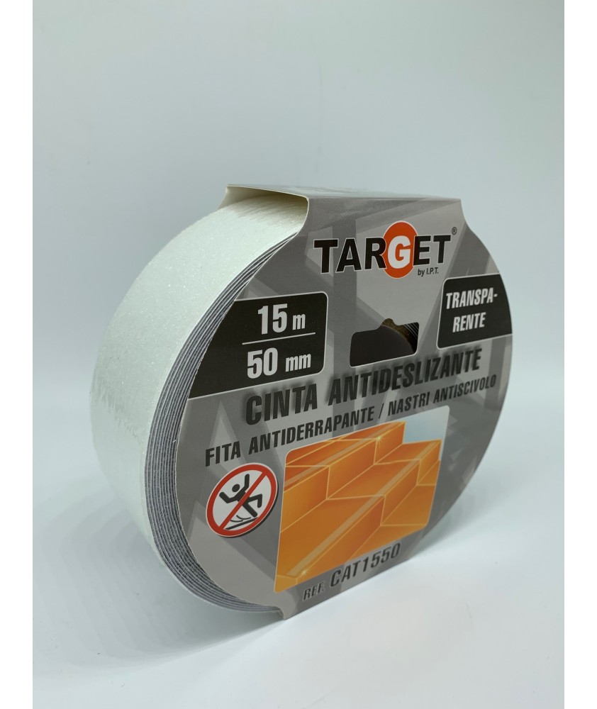 CINTA ADHESIVA ANTIDESLIZANTE TRANS CAT1550 15MTX50MM CINTA ADHESIVA ANTIDESLIZANTE TRANS CAT1550 15MTX50MM