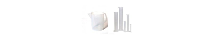 Comprar Probetas de Plástico, comprar Vasos Graduados de Plástico